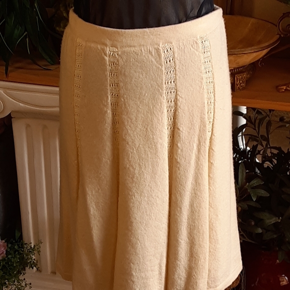 VIOLA Wool Blend Mini Skirt Size Small - Picture 7 of 8